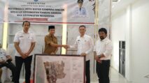 Cegah Konflik, Wabup Abdya Serahkan Peta Batas Wilayah Desa di Dua Kecamatan