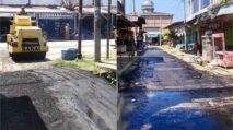 Tak Cukup Dana Desa, Geuchik Keude Matangkuli Rogoh Kocek Pribadi untuk Aspal Jalan Warga