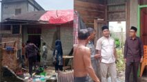 Baitul Mal Abdya Tinjau Rumah Warga Rusak Akibat Angin Kencang