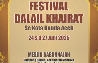 Gampong Surien Jadi Tuan Rumah Festival Dalail Khairat Se Kota Banda Aceh