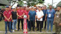Wakil Gubernur Aceh Buka Turnamen Sepak Bola Piala Wagub 2025 di Pidie