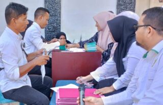 Kankemenag Abdya Fasilitasi Pembukaan Rekening Gaji dan Tabungan Haji bagi 193 PPPK