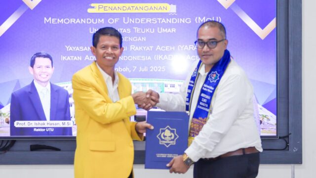 UTU Jalin Kerja Sama dengan YARA dan IKADIN Aceh, Dorong Pendidikan Hukum Praktis bagi Mahasiswa